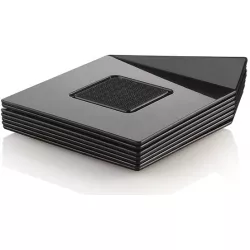 Dekorative Unterlage quadratisch schwarz 8,3 cm 100 Stück