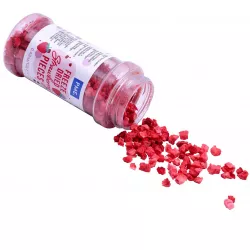 Gefriergetrocknete Verzierung, Erdbeere 12g