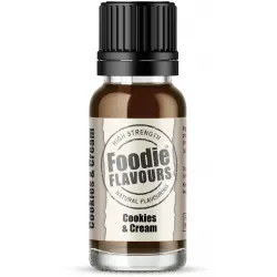 Natürliches, konzentriertes Aroma 15 ml Kekse und Sahne