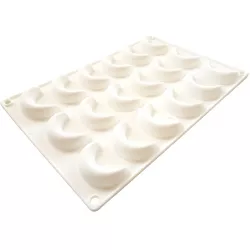 Silikonform für Vanillekipferl