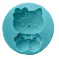 Silikonform Hello Kitty 7 cm