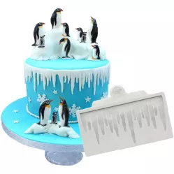 Silikon-Schnittchenform Eis-Amore 10,5 × 5,5 cm