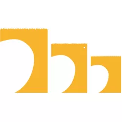 Schwämmchen für die Ränder, 3 Stück