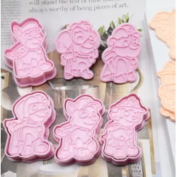 Ausstecher „Paw Patrol“, 4 × 6,5 cm