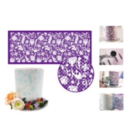 Stencil-Schablone für Kuchen - Moreosa