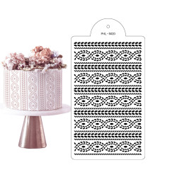 Stencil-Vorlage orientalisch klassisch 40x21 cm