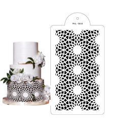 Stencil-Vorlage Floweros 40x21cm