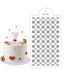 Stencil-Schablone Blume Lux 40x21 cm