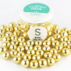 Schokoladenperlen XL 130 g goldfarben