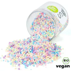 Zuckerglasur 90 g Perlen Pastell CandyFloss