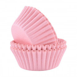Cupcake-Törtchenförmchen, hellrosa, 60 Stück