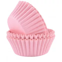 Cupcake-Törtchenförmchen, hellrosa, 60 Stück