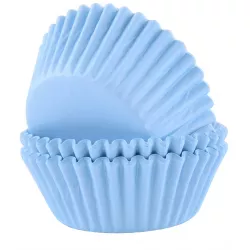 Cupcake-Mones, hellblau, 60 Stück