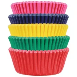 Bunte Mini-Cupcake-Förmchen, 100 Stück