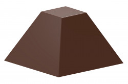 Form für Pralinen Pyramide 27x27x17 mm