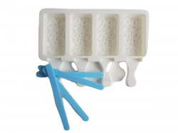 Silikonform für Eis am Stiel