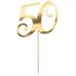 Zapich in 21 cm Kuchen Gold numero 50