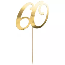 Zapich in 21 cm Kuchen Gold numero 60