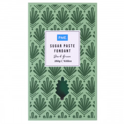 Dunkelgrüne Fondantmasse 250 g