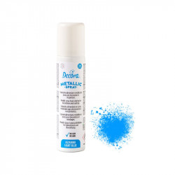 Blaues metallisches Spray 75 ml