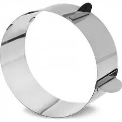 Backform zum Kuchenbacken verschiebbar Ø 15/30 cm