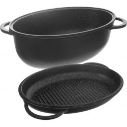 Backofen GRANDE beidseitig 43x30 cm