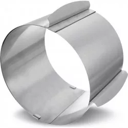 Backblechform zum Kuchenbacken verschiebbare Größe 16/30 cm