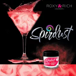 Metallische Farbe für Getränke Spirdust rosa Safir 1,5 g