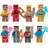 Figuren für Torte 8 St. Minecraft 4,5 cm