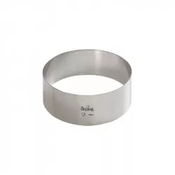 Tortenring rund 6 × 4,5 cm