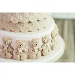 Silikonform Bärchenform