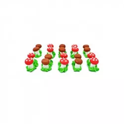 Zuckerfigur „Pilz“, 1 × 2 cm, 20 St.