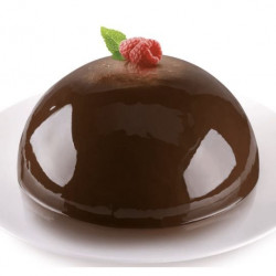 Silikonform Halbkugel 18x9 cm