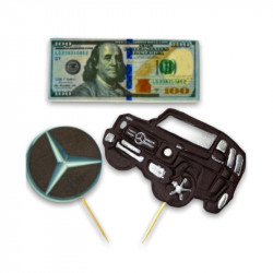 Süßigkeitenfigur Mercedes Set