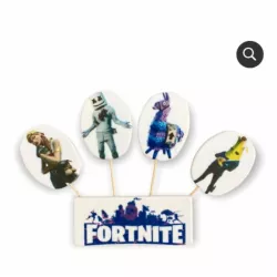 Zuckerstück Kuchen-Dekoration Fortnite