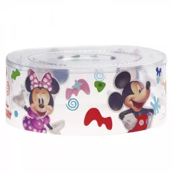 Kunststofftortenverpackung Mickey und Freunde, Ø 25 cm x H 12 cm