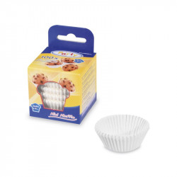 Weiße Kuchenkörbchen 35x20mm 100 Stück