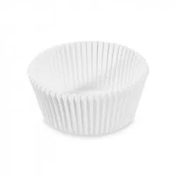 Kuchenverpackung Körbchen weiß 55 x 30 mm 1000 Stk