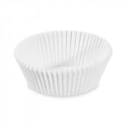 Kuchenverpackung Körbchen weiß 60 x 27 mm 1000 Stk
