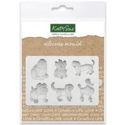 Silikon-Backform Hund