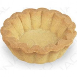 Törtchenförmchen helles Lineckerkörbchen 5,3 cm (15 Stück)