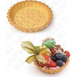 Törtchenförmchen helles Lineckerkühlchen 10,2 cm (4 Stück)