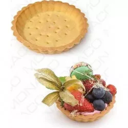 Törtchenförmchen helles Lineckerkühlchen 10,2 cm (4 Stück)