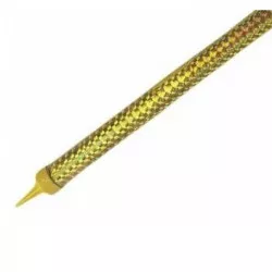 Tortendekorationsfontäne klein - goldfarben, 12 cm - 1 Stück -