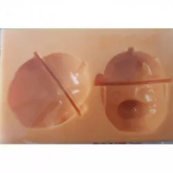 Silikonform „Paw Patrol“ Marshall, 4 × 4,5 cm