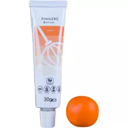 Orangene Gel-Farbe 30 g, extra färbend