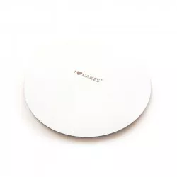 Feste Holzwollunterlage weiß 28 cm 1 Stück