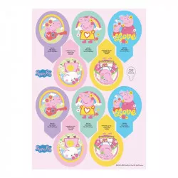 essbare Streichhölzer Pepa Pig, 10 Stück