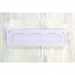 Silikonform Blütenmuster