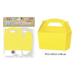 Keksbox – gelb 12 x 12,5 x 6 cm